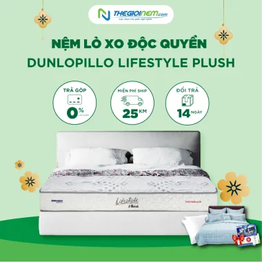 Nệm lò xo Dunlopillo Lifestyle Plush