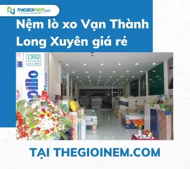 Nệm lò xo Vạn Thành Long Xuyên giá rẻ tại Thegioinem.com