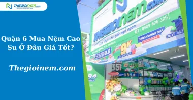 Quận 6 Mua Nệm Cao Su Ở Đâu Giá Tốt?