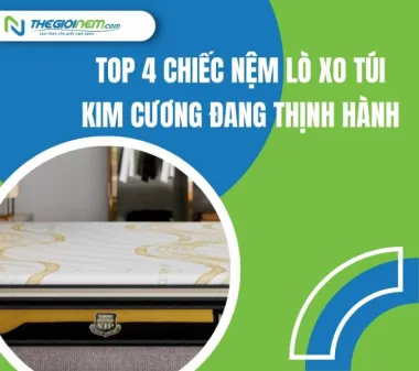 TOP 4 chiếc nệm lò xo túi Kim Cương đang thịnh hành | Thegioinem.com