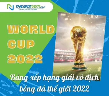 World Cup 2022: Bảng xếp hạng giải vô địch bóng đá thế giới 2022