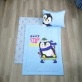 Bộ trải em bé Pingu K-Bedding - Xanh nhạt