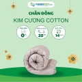 Chăn Đông Kim Cương Cotton