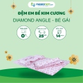 Đệm Em Bé Kim Cương Diamond Angle - BÉ GÁI