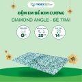 Đệm Em Bé Kim Cương Diamond Angle - BÉ TRAI