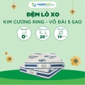 Đệm lò xo Kim Cương Ring - võ đài 5 sao