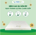 Nệm cao su gòn ép Vạn Thành Ultra Care gấp