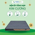 Nệm Ép Tổng Hợp Kim Cương (Vải satin lụa)