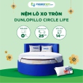 Nệm lò xo tròn Dunlopillo Circle Life