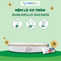 Nệm Lò Xo Tròn Dunlopillo Duchess