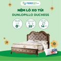 Nệm lò xo túi Dunlopillo Duchess