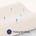 Gối cao su em bé Liên Á Contour