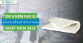 Top 6 nệm cao su thiên nhiên kháng khuẩn tốt nên mua 2025