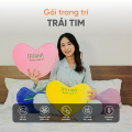 Gối trang trí hình trái tim