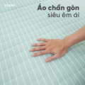Nệm bông ép Edena chần gòn