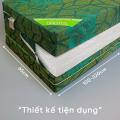 Nệm bông ép gấp Eva TATANA