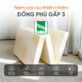 Nệm cao su thiên nhiên gấp Đồng Phú