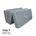 Nệm cao su tổng hợp vải gấm lạnh gấp TATANA