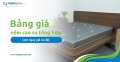 Bảng giá nệm cao su tổng hợp khuyến mãi mới nhất 2025
