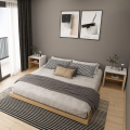 Giường Ngủ Gỗ Khối Hộp Tatana MDF056