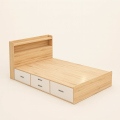 Giường ngủ ngăn kéo Tatana MDF054