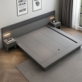 Giường gỗ bệt Châu Âu kèm tab Tatana MDF037