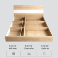 Giường gỗ Tatana MDF032