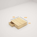 Giường Ngủ Gỗ Khối Hộp Tatana MDF057