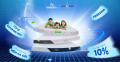 Thế Giới Nệm hợp tác cùng TMV Ngọc Dung: Tặng Voucher 10% cho khách hàng
