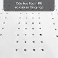 Nệm ép dẻo TATANA gấp 2