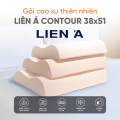 Gối cao su Liên Á Contour 38x51x10cm