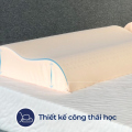 Gối Cao Su Liên Á Contour 38x60cm