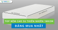 Top nệm cao su thiên nhiên 1m x 2m đáng mua nhất