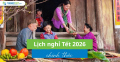 Lịch nghỉ Tết âm lịch 2026 chính thức
