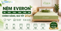 Nệm everon 1m, 1m2, 1m4, 1m6, 1m8, 2m chính hãng, giá tốt 2026