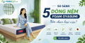 So sánh 5 dòng nệm foam Oyasumi - nên chọn loại nào?