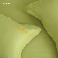 Bộ Ga Edena Gingham Silk (Nhiều màu)