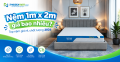Nệm 1m x 2m giá bao nhiêu? Top nệm giá rẻ, chất lượng 2026