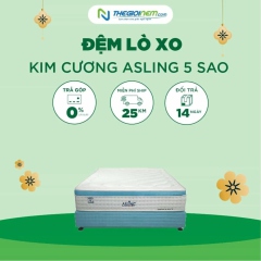 Đệm Lò Xo Kim Cương Asling 5 Sao Khuyến Mãi 25% tại Thegioinem.com