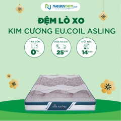 Đệm lò xo Kim Cương EU.Coil Asling New giảm 25% tại Thegioinem.com