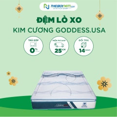 Đệm lò xo Kim Cương Goddess.USA khuyến mãi 25% tại Thegioinem.com