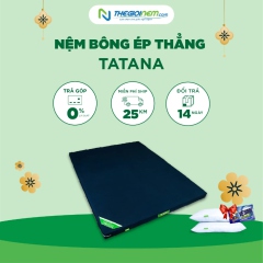 Nệm Bông Ép TATANA Giảm 20% + Tặng 2 Gối Nằm | Thegioinem.com