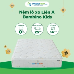 Nệm Lò Xo Liên Á Bambino Kids 24cm Khuyến Mãi -15% Tại Thegioinem.com