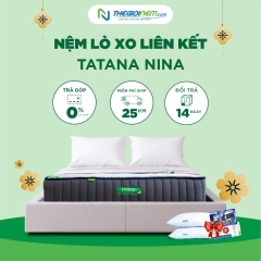 Nệm Lò Xo Liên Kết TATANA NINA Giảm Giá 25% Kèm Quà Tại Thegioinem.com