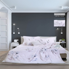 Bộ chăn ga gối Sông Hồng Elegance E19M03 Giảm 50%
