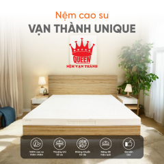 Nệm Cao Su Thiên Nhiên Vạn Thành UNIQUE Ưu Đãi 15% Tại Thegioinem.com