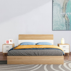 Giường gỗ Nhật ngăn kéo Tatana MDF032 sang trọng, bền bỉ ưu đãi hấp dẫn 15% tại Thegioinem.com