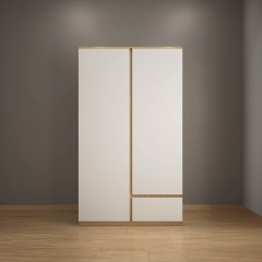 Tủ quần áo gỗ MDF TU048 thiết kế đơn giản, nhỏ gọn phù hợp gia đình bạn