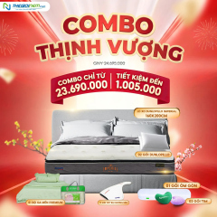 Combo Thịnh Vượng - Trọn bộ nệm ga gối giá tốt