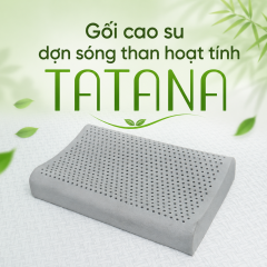 Gối cao su dợn sóng than hoạt tính TATANA